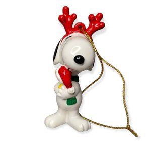 Vintage Peanuts Snoopy & Woodstock United Feature Syndicate Inc PVC Ornament